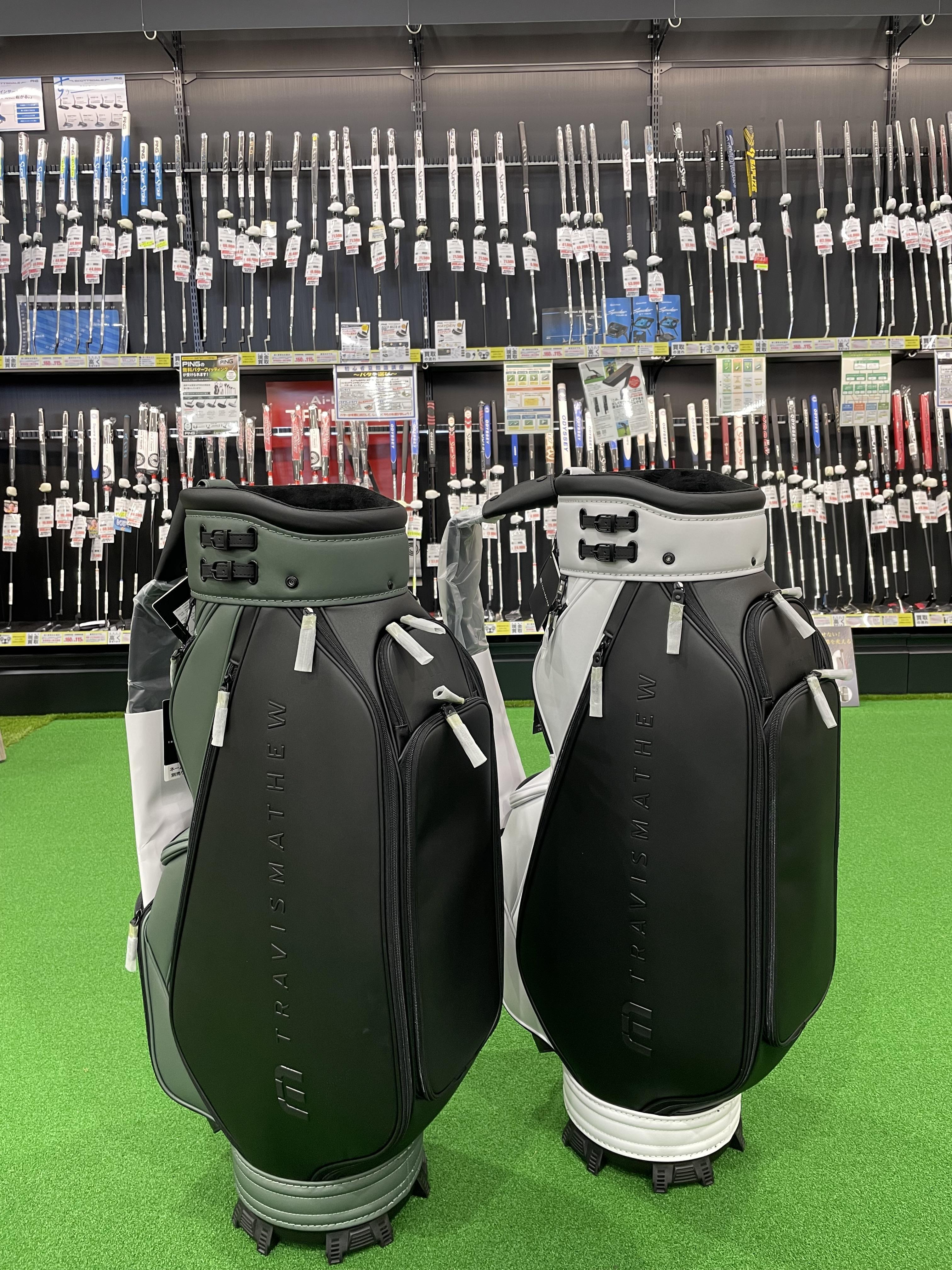 新品キャディバック 終値【新品】完売、TOUR-B 白、超軽量キャディ